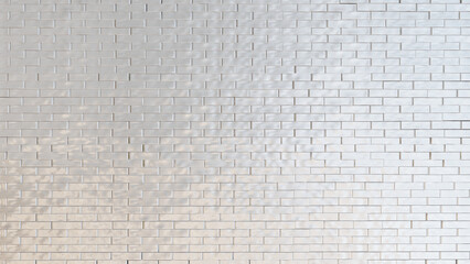 3d illustration seamless backgound, metallic brick wall texture.