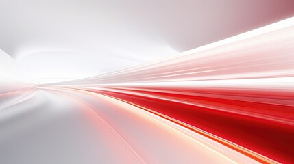 White and red abstract diagonal shiny lines background