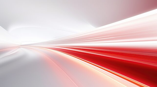 White and red abstract diagonal shiny lines background