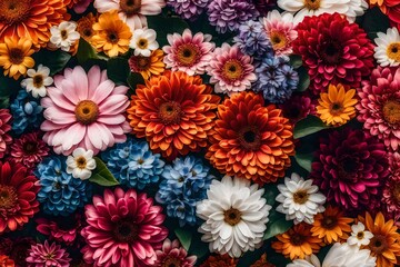 bouquet of red and yellow chrysanthemums
