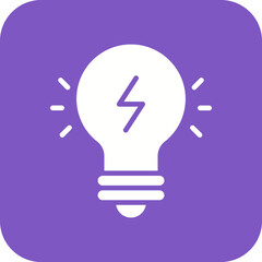 Fototapeta premium Lightbulb Icon