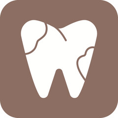 Tooth Decayed Icon