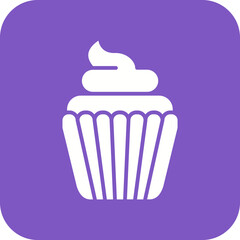 Wedding Cupcake Icon