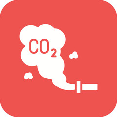Carbon dioxide Icon
