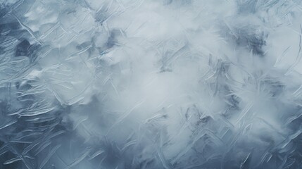 Texture of a frozen surface. Winter background. Wallpaper.