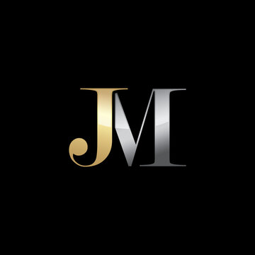 jm initial logo , font logo