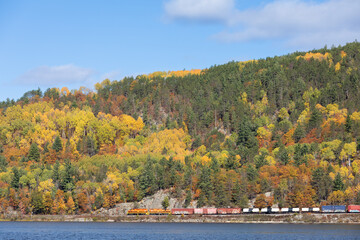 Train Bridge Fall Colours 10