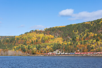 Train Bridge Fall Colours 13