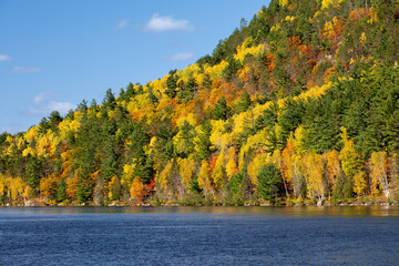 Fall Colours Water River Sky3