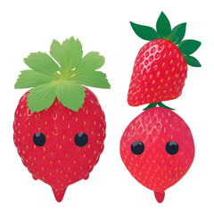 strawberry and strawberries