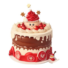 cake with strawberries