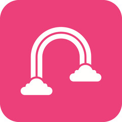 Fototapeta premium Rainbow Icon