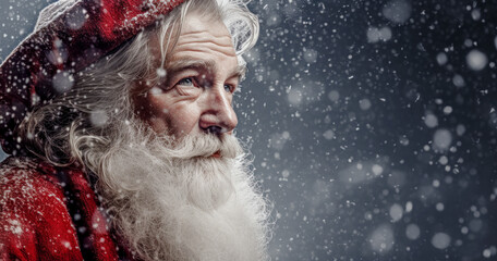 Santa Claus is Coming Wallpaper Digital Art Poster Journal Card  - obrazy, fototapety, plakaty