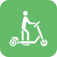 Kick Scooter Icon