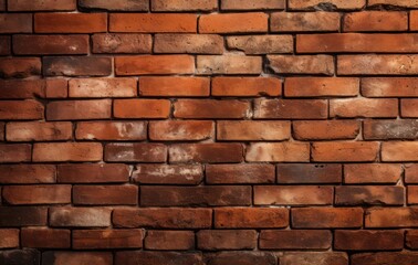 Fototapeta premium a brick wall with a red brick pattern
