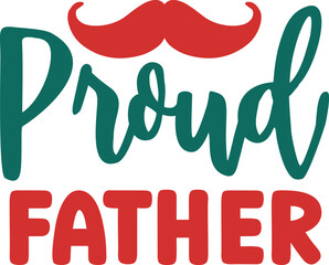 Obraz premium Proud father