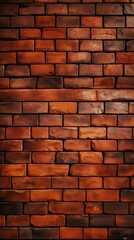 Fototapeta premium a brick wall with a red brick pattern