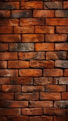 Fototapeta premium a brick wall with a red brick pattern