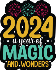 Happy New Year  Svg Design