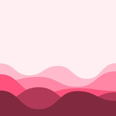 abstract background with waves
