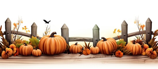 Decorative wooden sign for pumpkin patch