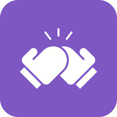 Obraz premium Boxing Gloves Icon