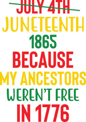 Juneteenth svg design