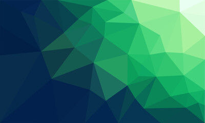 green low poly abstract background,triangle mosaic pattern forming illustration of crystals,diamonds,agate,