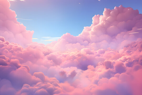 bstract starlight and pink and purple clouds stardust, blink, background, presentation, star, concept, magazine, powerpoint, website, marketing,	