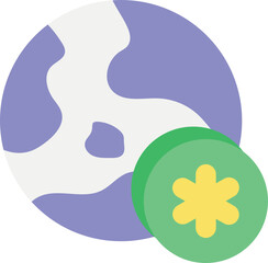  flat icon design style