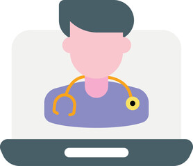  flat icon design style