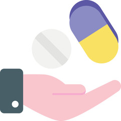 treatment  flat icon design style
