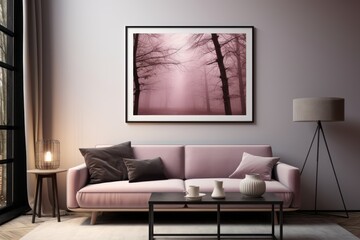 Scandinavian inspired living room 