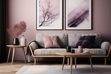 Scandinavian inspired living room 