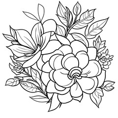 illustration of a flower