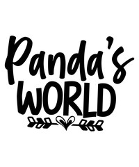 Panda s world svg