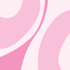 Abstract vector pattern. Pink doll style. Modern vector template for banner, cover, print, promotion, sale, greeting, web, page, header, landing, social media