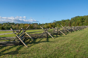 fence in the countryside