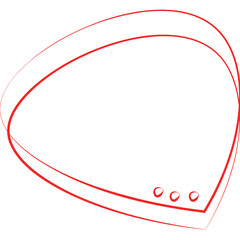 abstract shape vector element