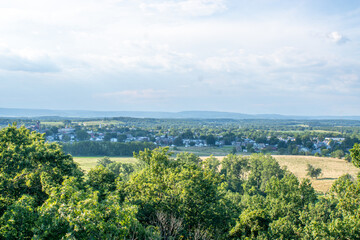 Fototapeta na wymiar Looking Over Gettysburg