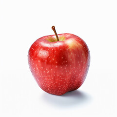 Red apple isolated photo on white background