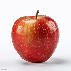 Red apple isolated photo on white background