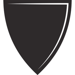 Shield Black Shape