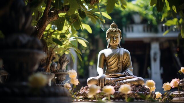Mighty Budgha statue