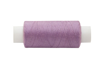 Purple threads for sewing. Isolated on a transparent background.. PNG.