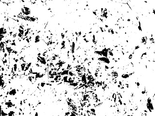 Rustic grunge vector texture with grain and stains. Abstract noise background. Weathered surface. Dirty and damaged. Detailed rough backdrop. Vector graphic illustration with transparent white. EPS10.