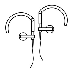 Earphone Icon For Logo And More