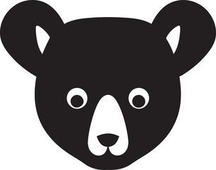 Koalas Fluff in Vector Form Abstract Climbing Artistry in Black