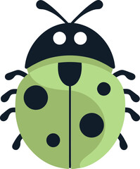 Whispers of Simplicity The Ladybug Emblem Silent Marvel Monochrome Ladybug Profile