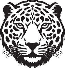 Hunting for Excellence Black Leopard Logo Design The Prowling Panther Vector Black Leopard Icon